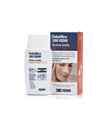 Isdin FotoUltra Active Unify Fusion fluid color 50 ml
