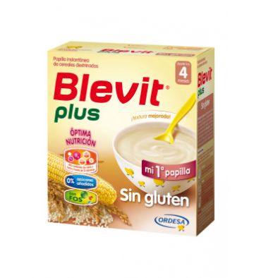 Blevit plus Mi Primera Papilla 600g desde 4 meses sin gluten