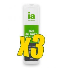 3 Unidades Interapothek gel de baño aloe vera 0,75l 