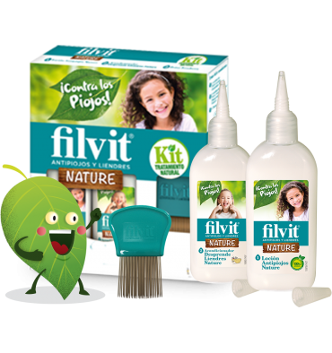 Filvit Pack antipiojos y liendres Tratamiento Natural Filvit Pack antipiojos y liendres Tratamiento Natural